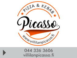 Villilän Pizzeria Picasso / Villilän Kahvila-Ravintola logo